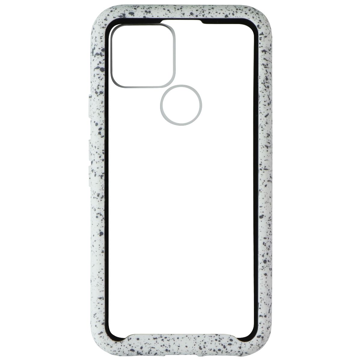 AIRIUM Full-Body Rugged Clear Bumper Case for Google Pixel 5 - Clear/White/Black Cell Phone - Cases, Covers & Skins Airium - Simple Cell Bulk Wholesale Pricing - USA Seller
