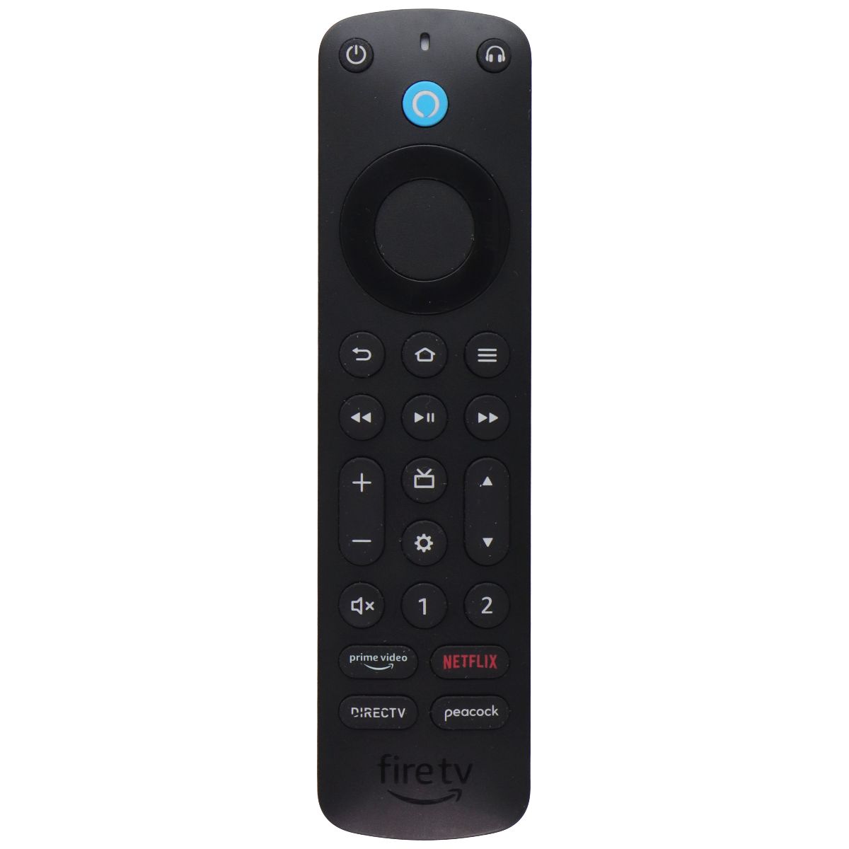 Amazon Voice Remote (G25N8L) with Prime/Netflix/DirecTV/Peacock Keys - Black TV, Video & Audio Accessories - Remote Controls Amazon - Simple Cell Bulk Wholesale Pricing - USA Seller