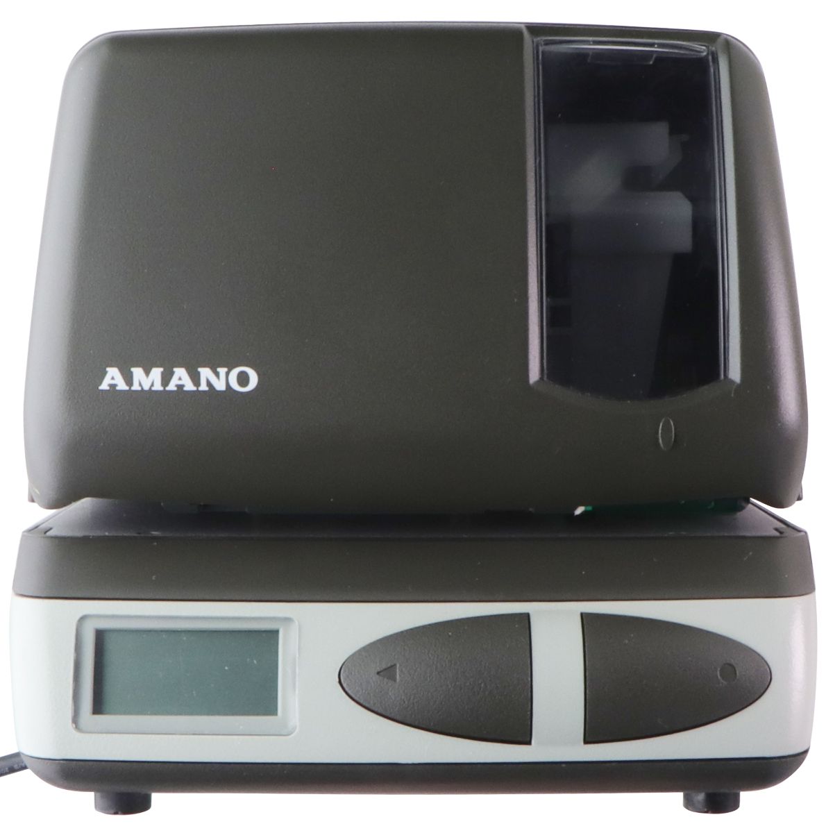 Amano PIX-21 Digital Electronic Time Clock Side Print Attendance Recorder - Gray Office Supplies - Other Office Supplies Amano - Simple Cell Bulk Wholesale Pricing - USA Seller