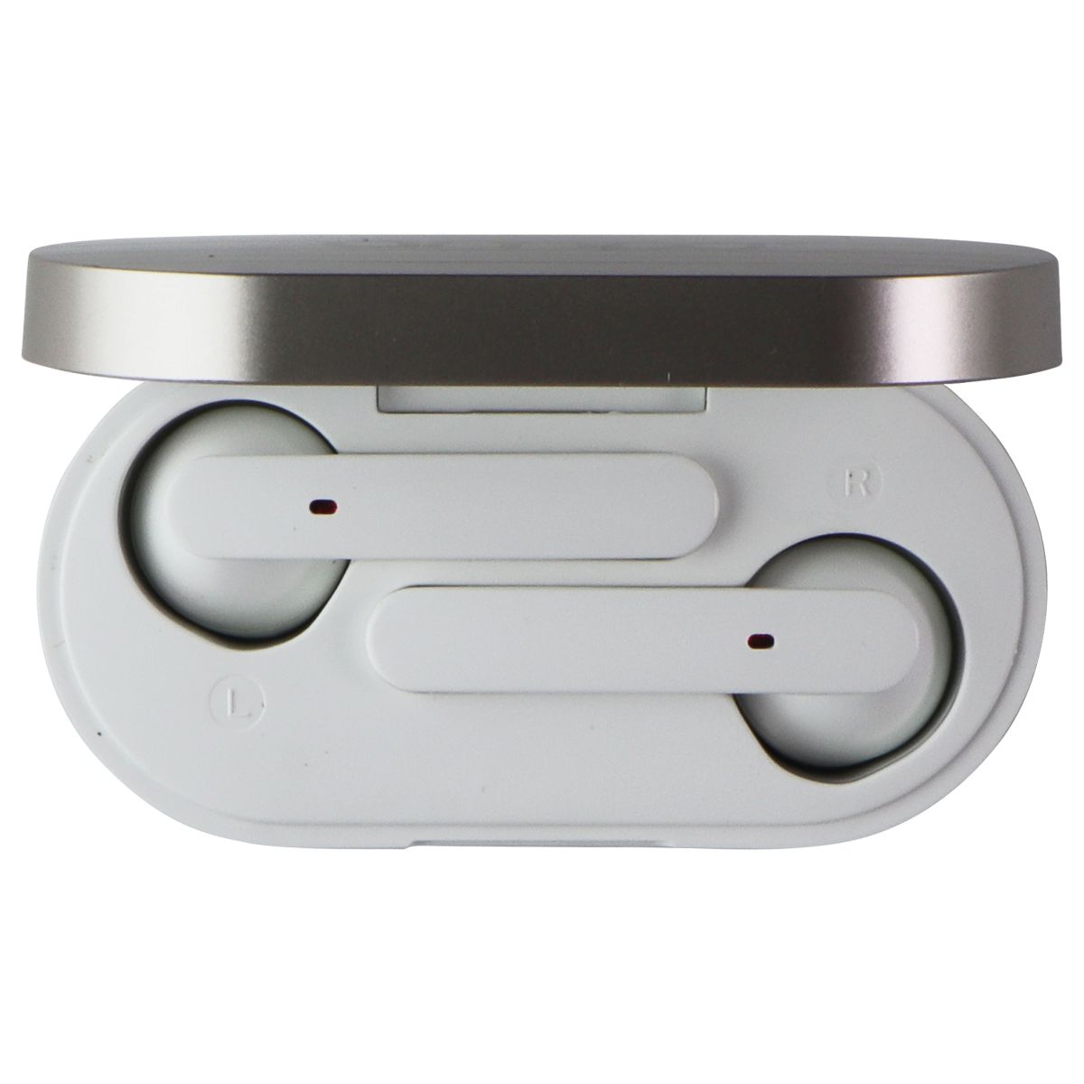 Ampd - AURA Series - TWS Wireless 5.0 HD Stereo Sound Earbuds - White Portable Audio - Headphones Ampd - Simple Cell Bulk Wholesale Pricing - USA Seller