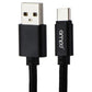 AMPD Volt Plus 6FT Braided USB to USB-C Cable Cell Phone - Cables & Adapters Ampd    - Simple Cell Bulk Wholesale Pricing - USA Seller