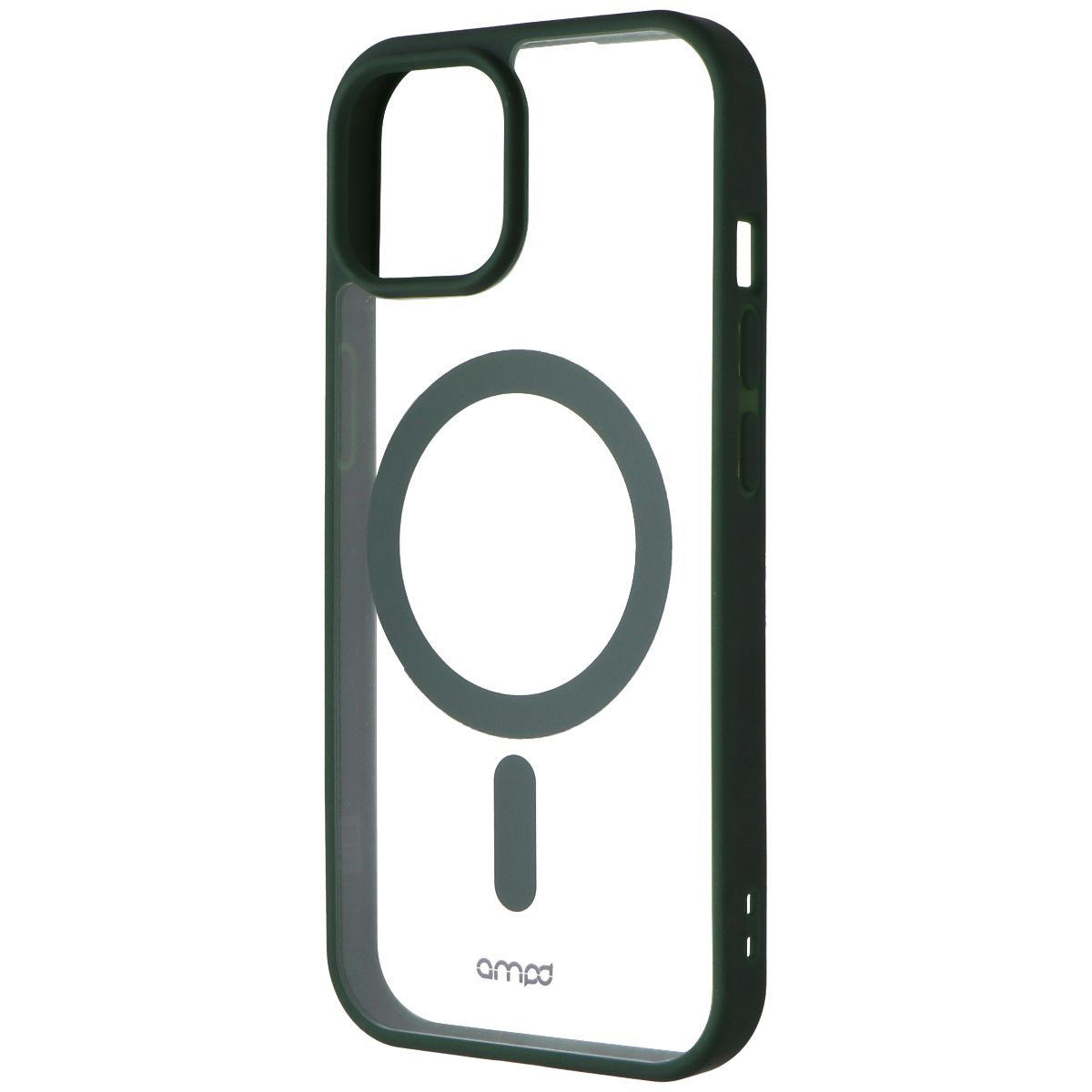 Ampd - Impact Series Case for MagSafe for Apple iPhone 15 - Green/Clear Cell Phone - Cases, Covers & Skins Ampd    - Simple Cell Bulk Wholesale Pricing - USA Seller