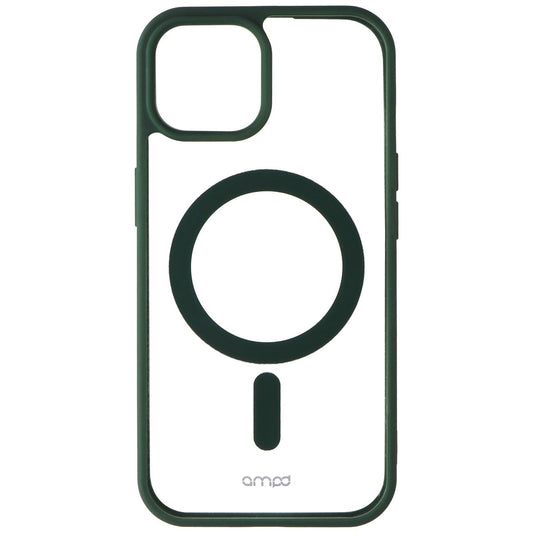 Ampd - Impact Series Case for MagSafe for Apple iPhone 15 - Green/Clear Cell Phone - Cases, Covers & Skins Ampd    - Simple Cell Bulk Wholesale Pricing - USA Seller