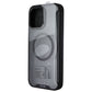 Ampd TPU/Acrylic Flip Wallet Case for MagSafe for iPhone 15 Pro Max - Clr/Blk Cell Phone - Cases, Covers & Skins Ampd - Simple Cell Bulk Wholesale Pricing - USA Seller