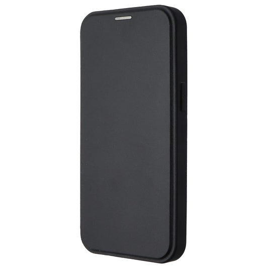 Ampd TPU/Acrylic Flip Wallet Case for MagSafe for iPhone 15 Pro Max - Clr/Blk Cell Phone - Cases, Covers & Skins Ampd - Simple Cell Bulk Wholesale Pricing - USA Seller