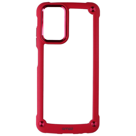AMPD DuraBump Impact Drop Series Case for Motorola Moto G 5G (2024) - Red/Clear