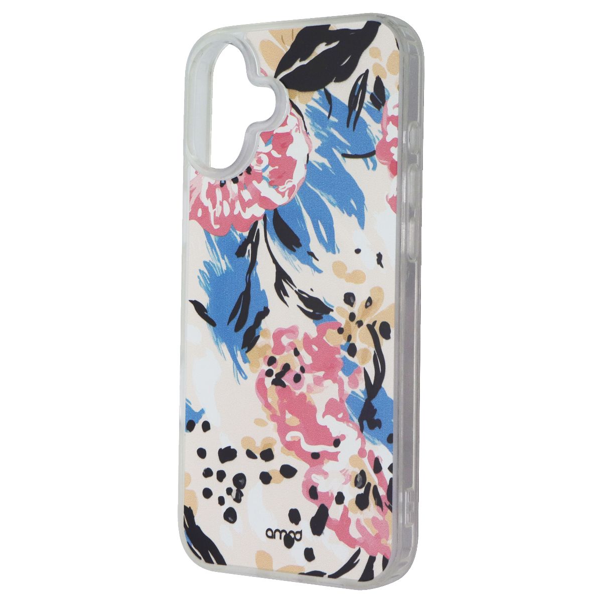 Ampd HD Print TRND Design Series Case for Apple iPhone 16 Plus - Blue Flower Cell Phone - Cases, Covers & Skins Ampd - Simple Cell Bulk Wholesale Pricing - USA Seller