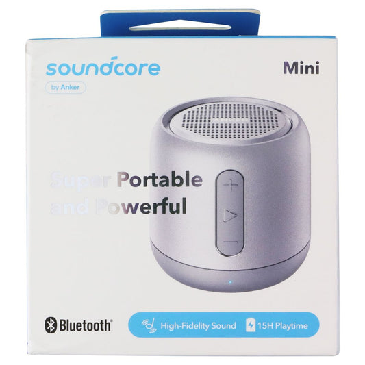 Anker Soundcore Mini Bluetooth Speaker - Silver (A3101) iPod, Audio Player Accessories - Audio Docks & Mini Speakers Anker - Simple Cell Bulk Wholesale Pricing - USA Seller