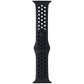 Apple 45mm Nike Sport Band for Apple Watch 46/45/44/42mm - Black Full Set Smart Watch Accessories - Watch Bands Apple - Simple Cell Bulk Wholesale Pricing - USA Seller