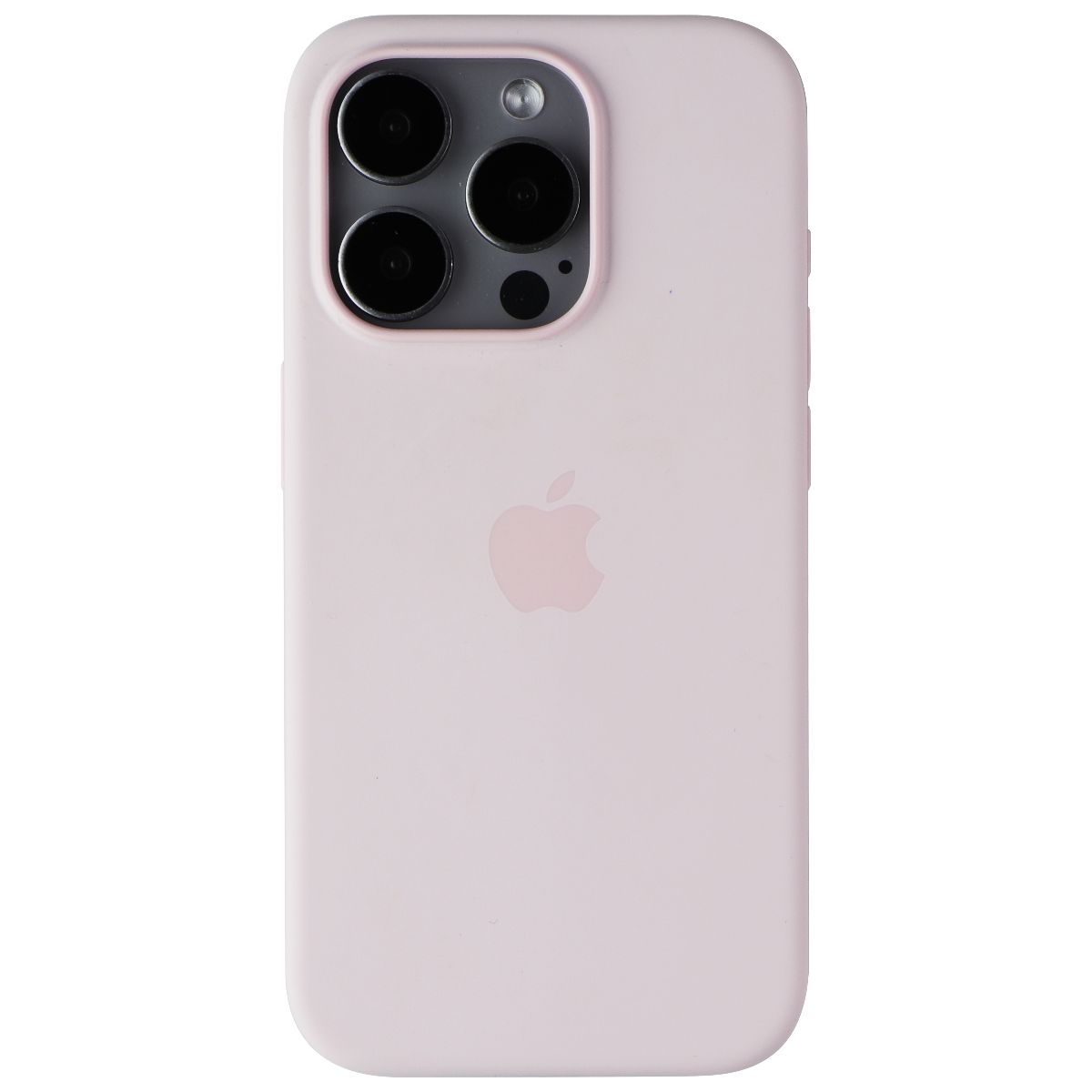Apple Official Silicone Case for MagSafe for iPhone 15 Pro - Light Pink Cell Phone - Cases, Covers & Skins Apple - Simple Cell Bulk Wholesale Pricing - USA Seller
