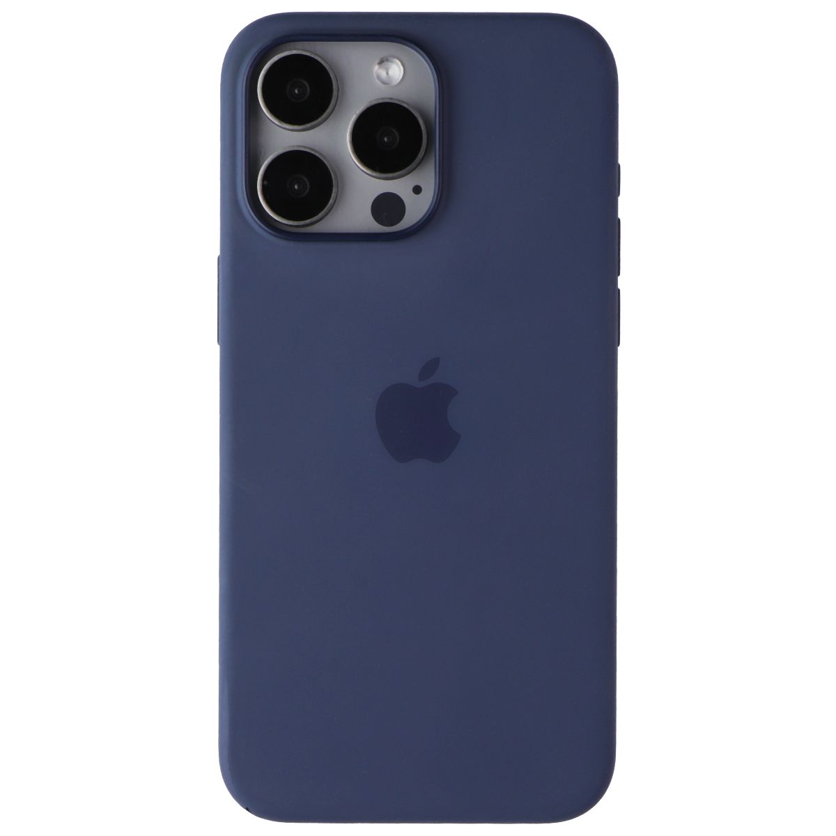 Apple Official Silicone Case for MagSafe for iPhone 15 Pro Max - Storm Blue Cell Phone - Cases, Covers & Skins Apple - Simple Cell Bulk Wholesale Pricing - USA Seller
