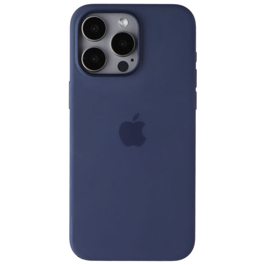 Apple Official Silicone Case for MagSafe for iPhone 15 Pro Max - Storm Blue Cell Phone - Cases, Covers & Skins Apple - Simple Cell Bulk Wholesale Pricing - USA Seller