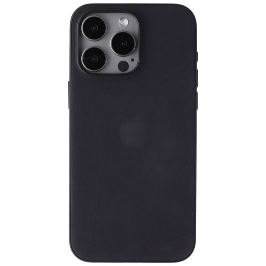 Apple FineWoven Series Case for MagSafe for Apple iPhone 15 Pro Max - Black Cell Phone - Cases, Covers & Skins Apple - Simple Cell Bulk Wholesale Pricing - USA Seller