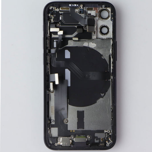 Repair Part - OEM Pull Back Glass & Housing for iPhone 12 Mini - Black