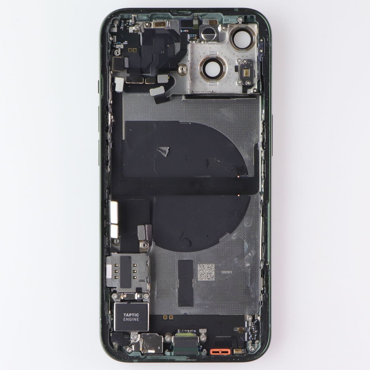 Repair Part - OEM Pull Housing Frame w/ Small Parts for Apple iPhone 13 - Green Cell Phone - Replacement Parts & Tools Apple - Simple Cell Bulk Wholesale Pricing - USA Seller