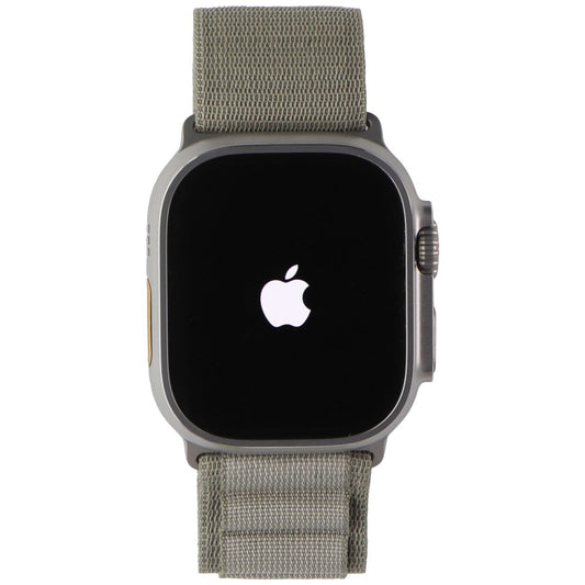Apple Watch Ultra 2 (GPS + LTE) A2986 49mm Titanium / Olive Alpine Loop (m) Smart Watches Apple - Simple Cell Bulk Wholesale Pricing - USA Seller