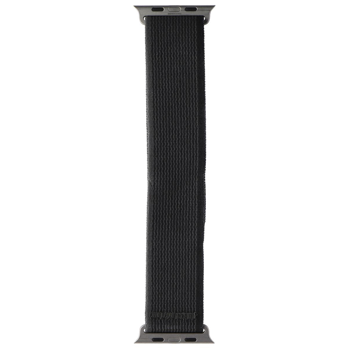 Apple Watch Band - Trail Loop (49mm) - Black/Gray - (M/L) for Apple Watch Ultra Smart Watch Accessories - Watch Bands Apple    - Simple Cell Bulk Wholesale Pricing - USA Seller