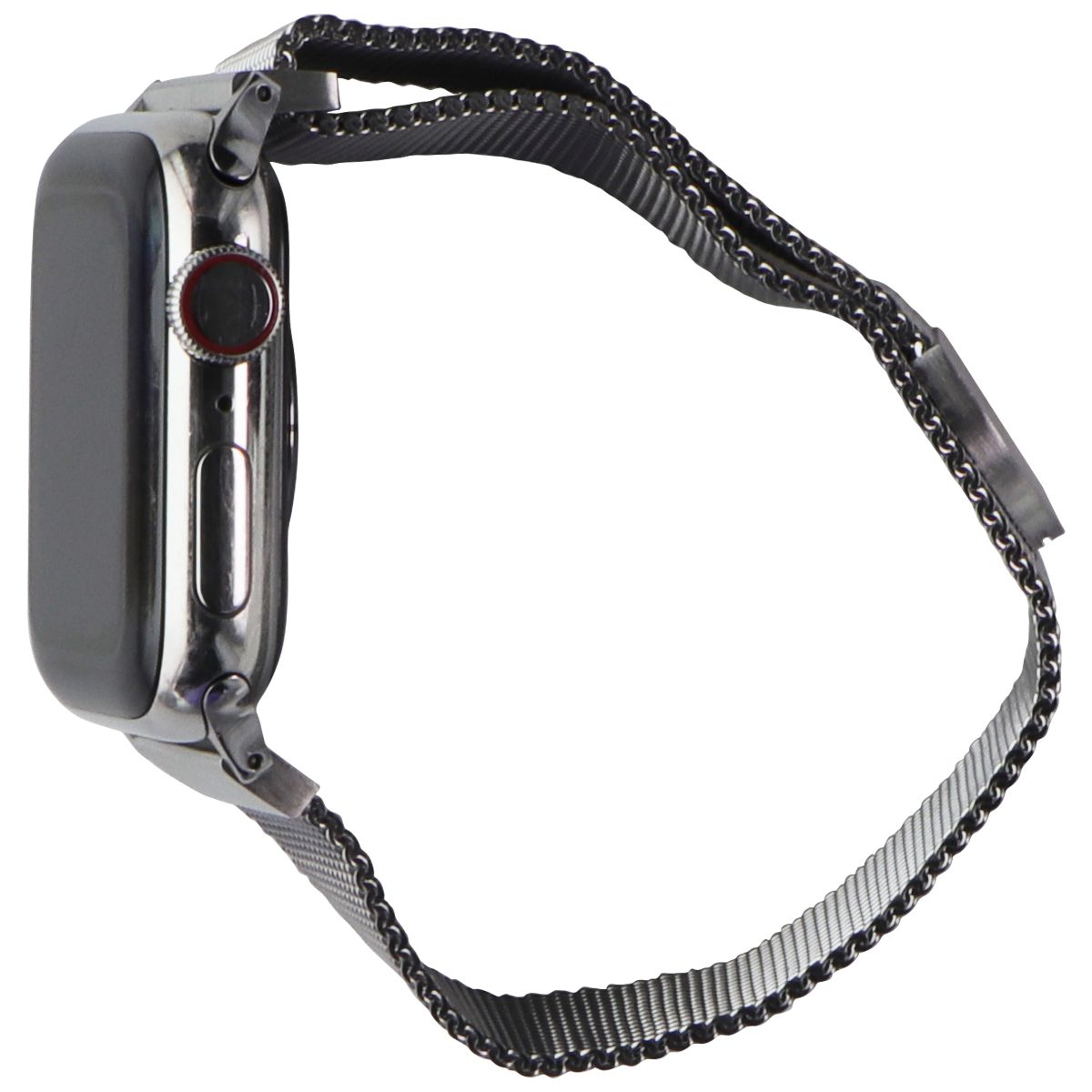 Apple Watch Series 4 A1975 GPS + LTE - 40mm Silver Steel / Silver Milanese Band Smart Watches Apple - Simple Cell Bulk Wholesale Pricing - USA Seller