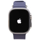 Apple Watch Ultra 2 (GPS + LTE) A2986 49mm Natural Titanium/Navy Ocean Band Smart Watches Apple - Simple Cell Bulk Wholesale Pricing - USA Seller