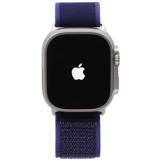 Apple Watch Ultra 2 49mm (GPS + LTE) A2986 - Natural Titanium/Blue TL S/M Smart Watches Apple - Simple Cell Bulk Wholesale Pricing - USA Seller