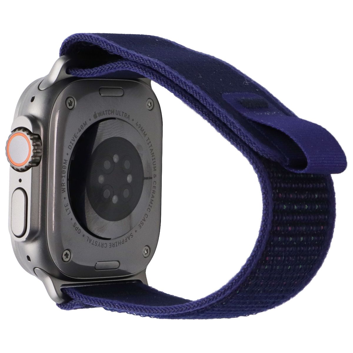 Apple Watch Ultra 2 49mm (GPS + LTE) A2986 - Natural Titanium/Blue TL S/M Smart Watches Apple - Simple Cell Bulk Wholesale Pricing - USA Seller