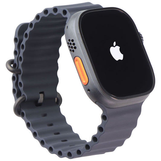 Apple Watch Ultra 3 (GPS + LTE) A3281 49mm - Black Titanium/Black Ocean Band Smart Watches Apple - Simple Cell Bulk Wholesale Pricing - USA Seller