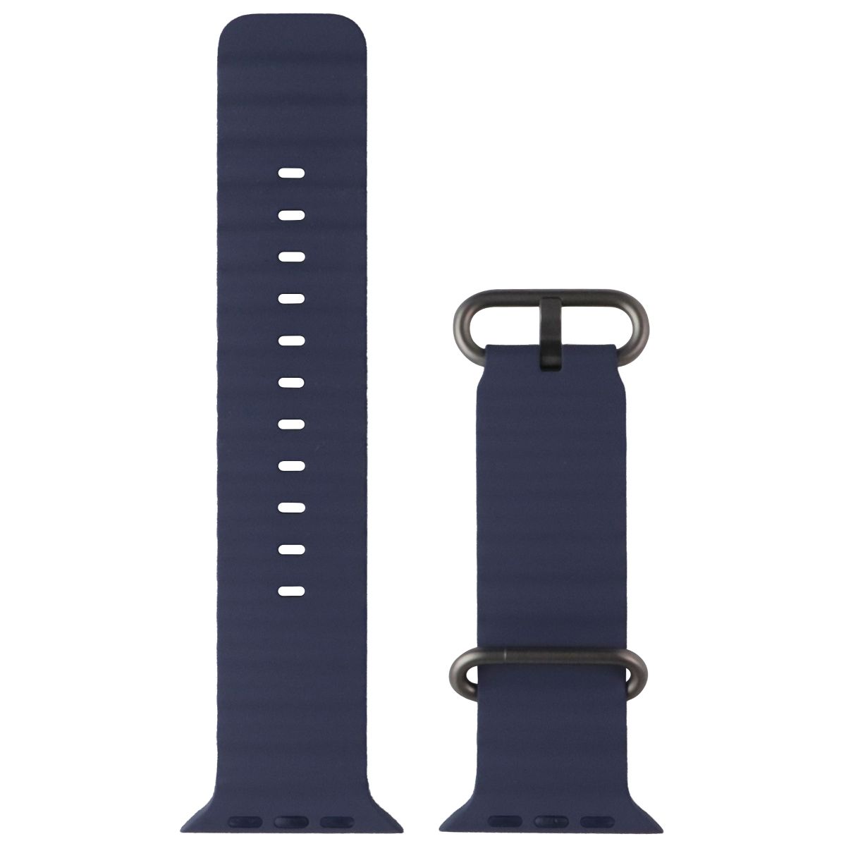 Apple Ocean Band for Apple Watch Ultra Series (49mm) - Anchor Blue/Natural Ti