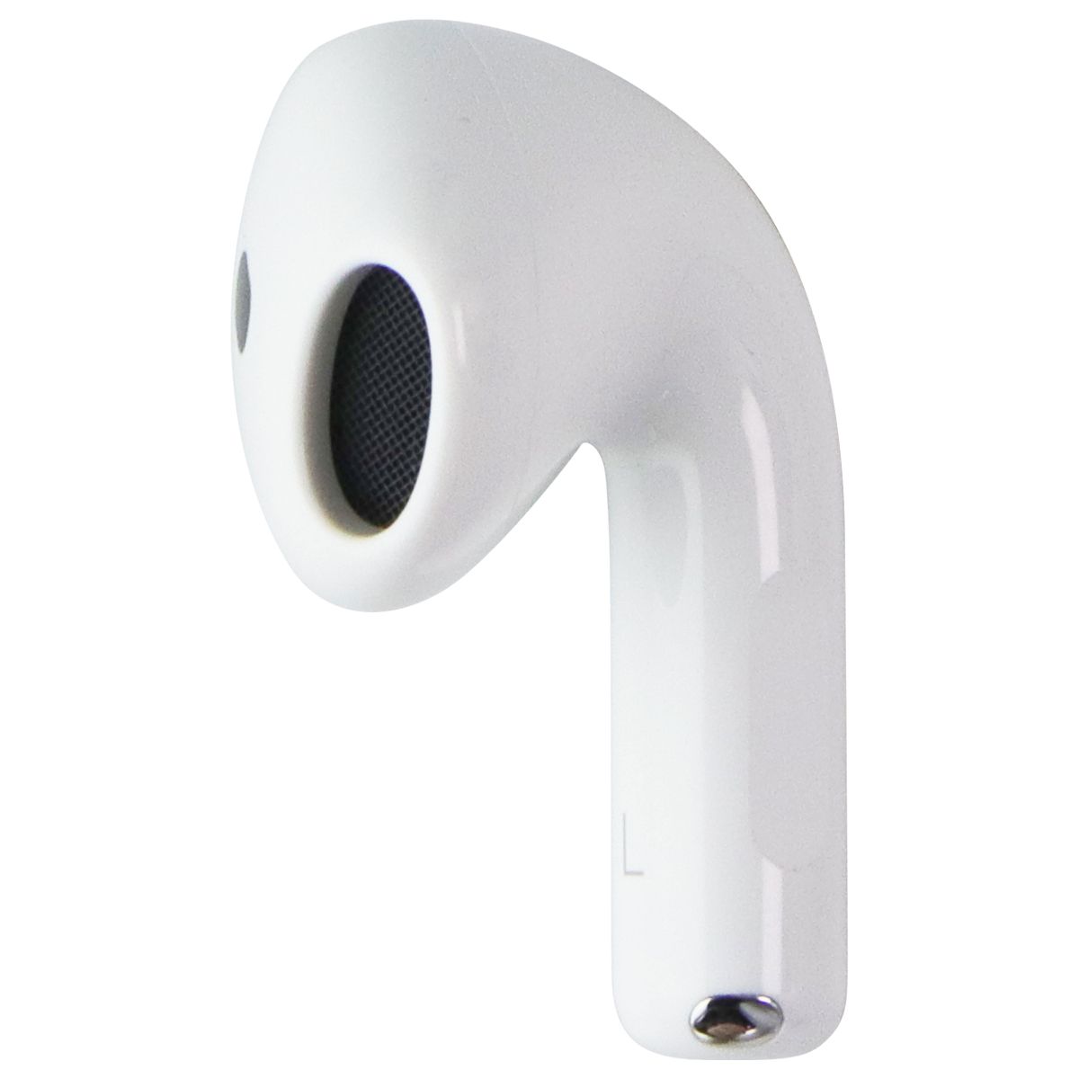 Apple AirPods (4th Gen ANC) Left Side Earbud - LEFT SIDE ONLY - White (A3056) Portable Audio - Headphones Apple - Simple Cell Bulk Wholesale Pricing - USA Seller