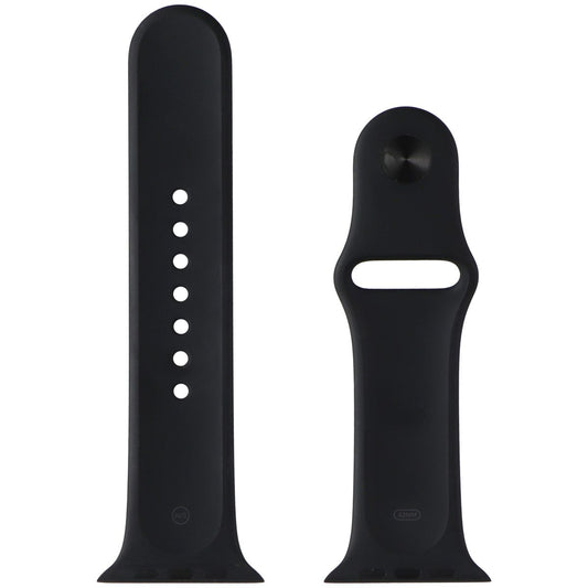 Apple 42mm Sport Band for Apple Watch 42/44/45mm - Black (S/M Only) Smart Watch Accessories - Watch Bands Apple - Simple Cell Bulk Wholesale Pricing - USA Seller