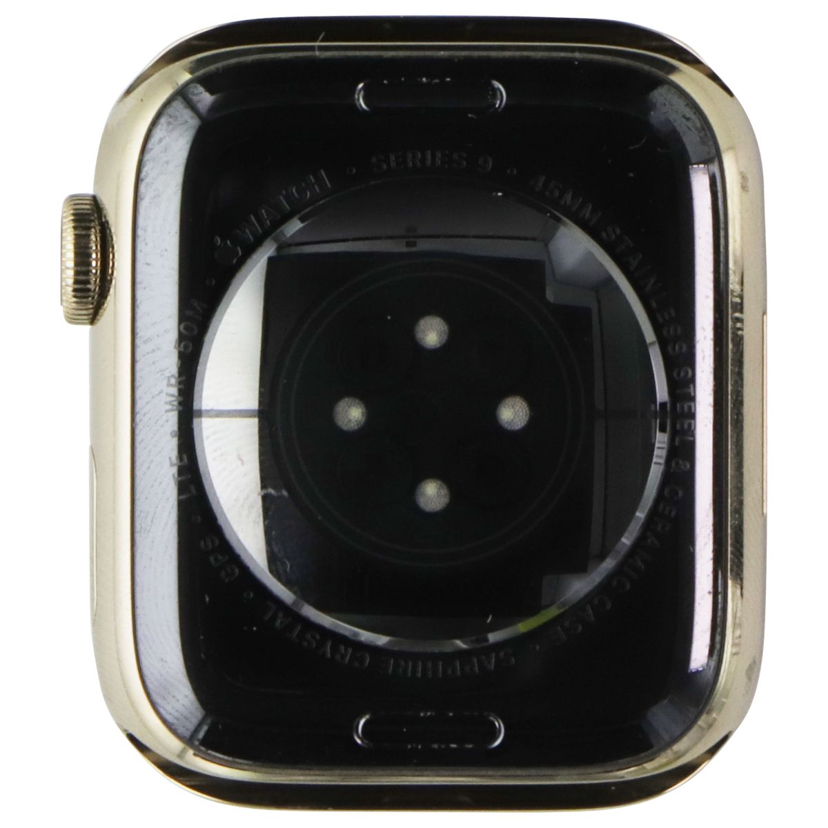 Apple Watch Series 9 (GPS + LTE) A2984 45mm Gold SS / Starlight Sport Band (S/M) Smart Watches Apple - Simple Cell Bulk Wholesale Pricing - USA Seller