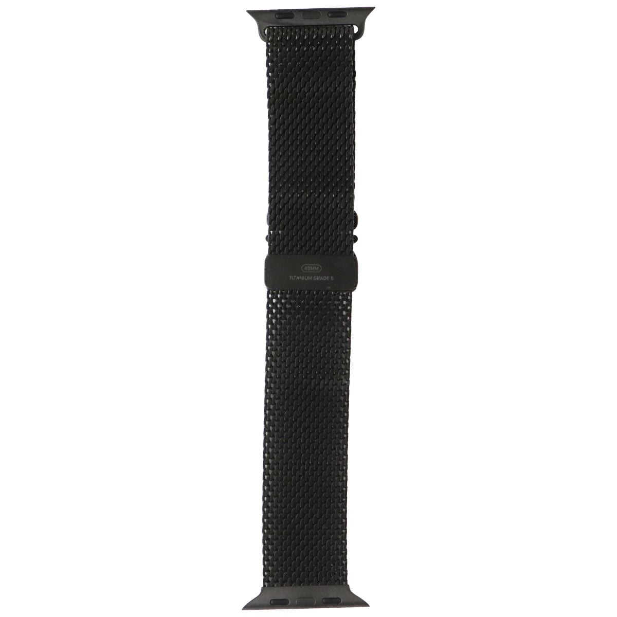 Apple Titanium Milanese Loop for Apple Watch Ultra Series (49mm/L) - Black