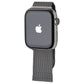 Apple Watch Series 6 (GPS + LTE) A2294 44mm Silver Stainless Steel/Milanese Loop Smart Watches Apple - Simple Cell Bulk Wholesale Pricing - USA Seller