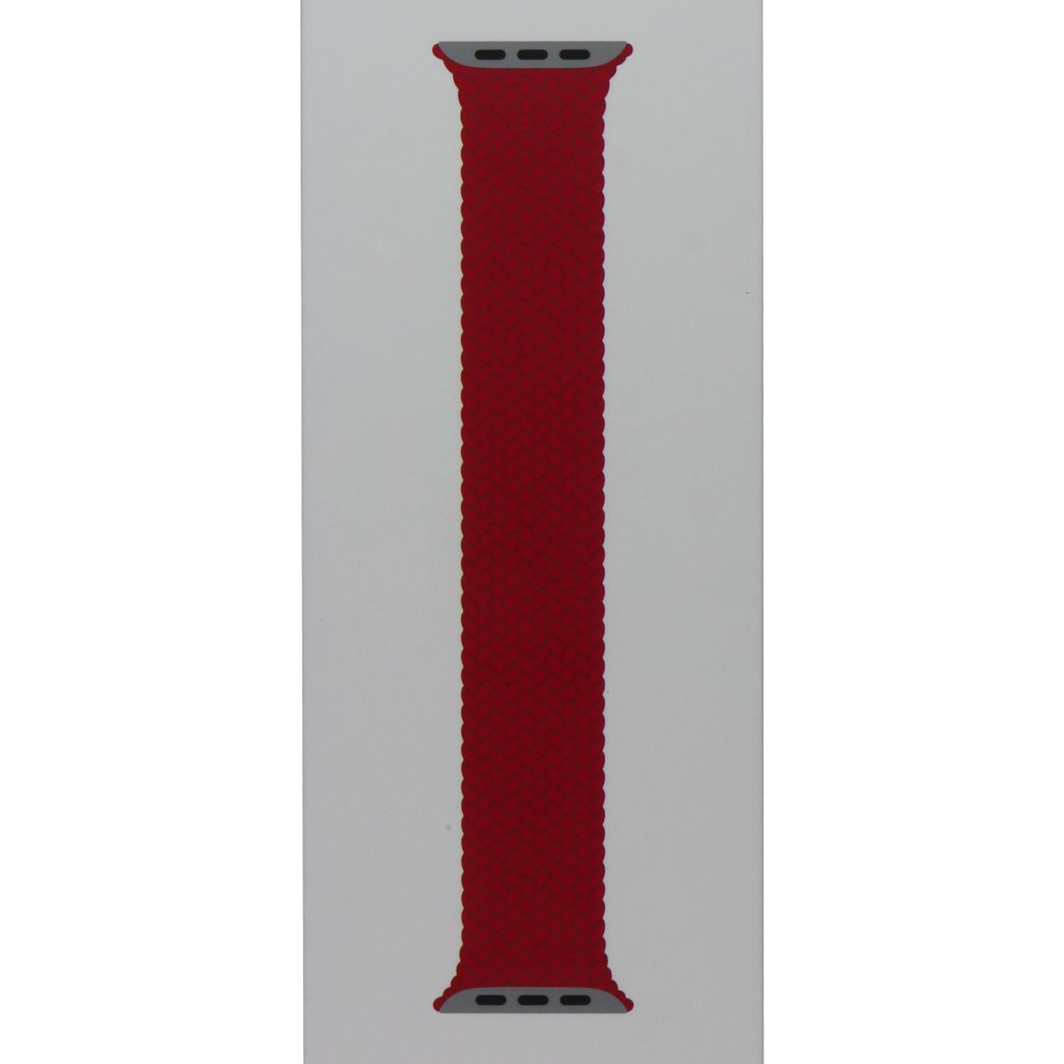Apple 41mm Braided Solo Loop for Apple Watch 42/41/40mm - (PRODUCT)Red / Size 8 Smart Watch Accessories - Watch Bands Apple - Simple Cell Bulk Wholesale Pricing - USA Seller