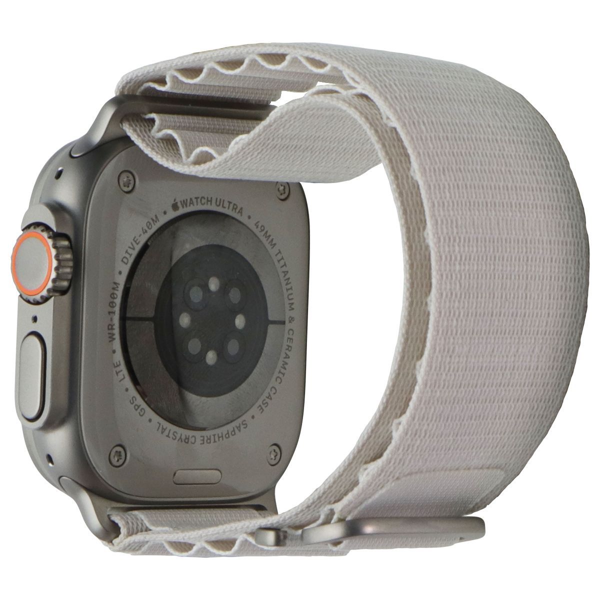 Apple Watch Ultra 49mm Titanium A2622 GPS + LTE Starlight Alpine loop (L) Smart Watches Apple - Simple Cell Bulk Wholesale Pricing - USA Seller