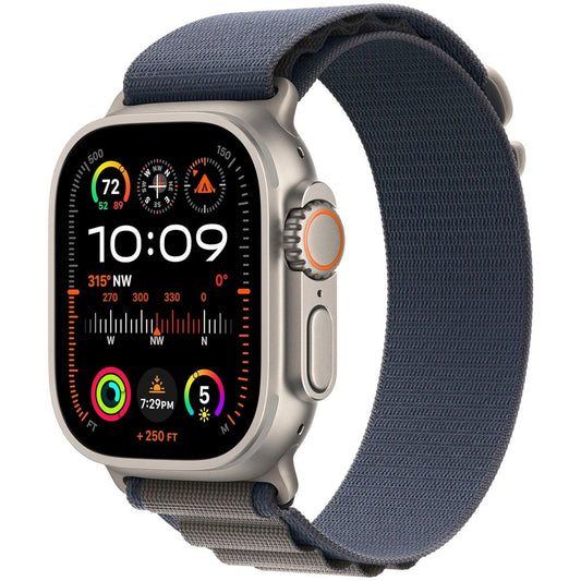 Apple Watch Ultra 2 49mm (GPS + LTE) A2986 - Titanium with Orange/Beige TL (S/M)