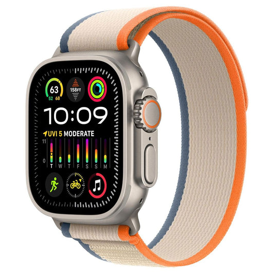 Apple Watch Ultra 2 49mm (GPS + LTE) A2986 - Titanium with Orange/Beige TL (S/M)