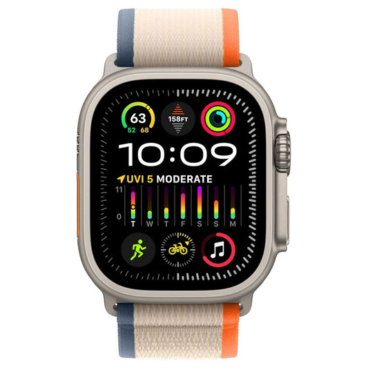 Apple Watch Ultra 2 49mm (GPS + LTE) A2986 - Titanium with Orange/Beige TL (S/M)