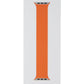 Apple 45mm Braided Solo Loop for Apple Watch 49/46/45/44mm Bright Orange Size 4 Smart Watch Accessories - Watch Bands Apple - Simple Cell Bulk Wholesale Pricing - USA Seller