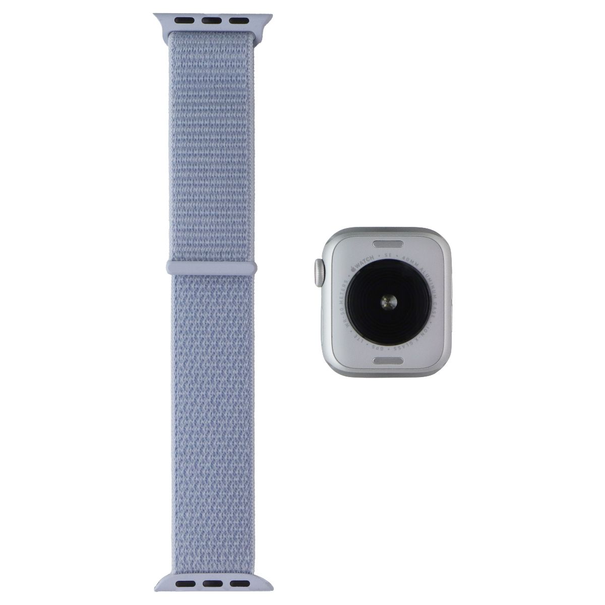 Apple Watch SE (2nd Gen) A2726 (GPS + LTE) 40mm - Silver Alum / Cloud Sport Loop Smart Watches Apple - Simple Cell Bulk Wholesale Pricing - USA Seller