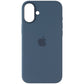 Apple Official Silicone Case for MagSafe for iPhone 16 Plus - Lake Green Cell Phone - Cases, Covers & Skins Apple - Simple Cell Bulk Wholesale Pricing - USA Seller