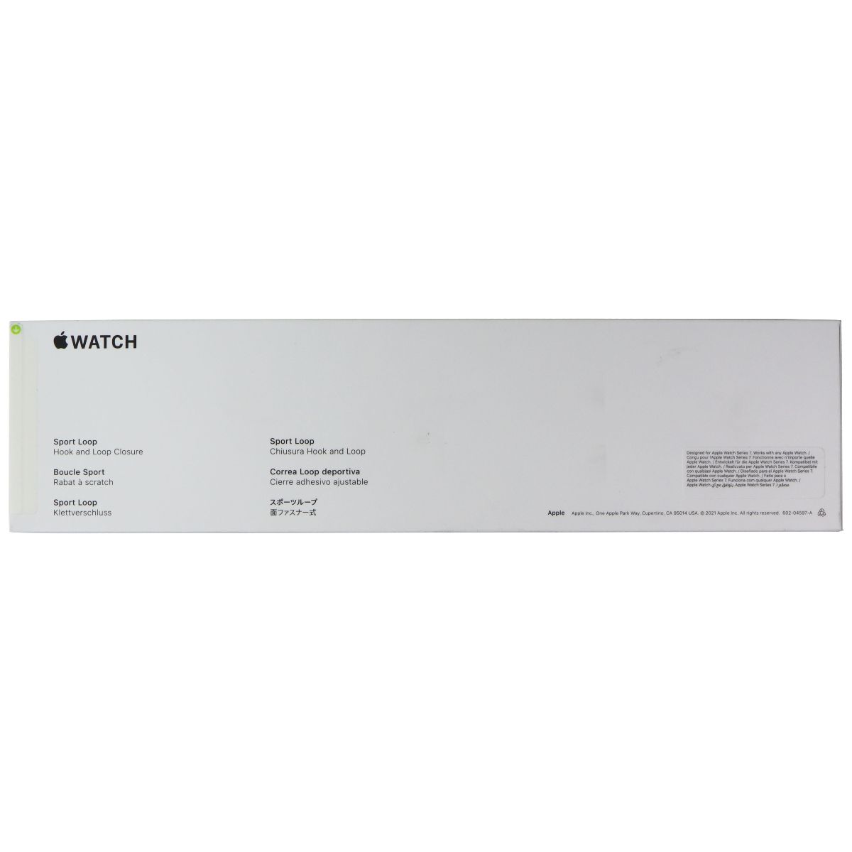 Apple Official Watch Band - Sport Loop (41mm) - Abyss Blue/Moss Green - Regular