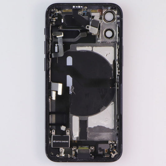 Repair Part OEM Pull Housing Frame (No Bluetooth Flex) for iPhone 12 mini Black Cell Phone - Replacement Parts & Tools Apple - Simple Cell Bulk Wholesale Pricing - USA Seller