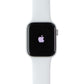 Apple Watch Series SE (44mm) A2354 (GPS + LTE) - Silver AL / White Sport band Smart Watches Apple    - Simple Cell Bulk Wholesale Pricing - USA Seller