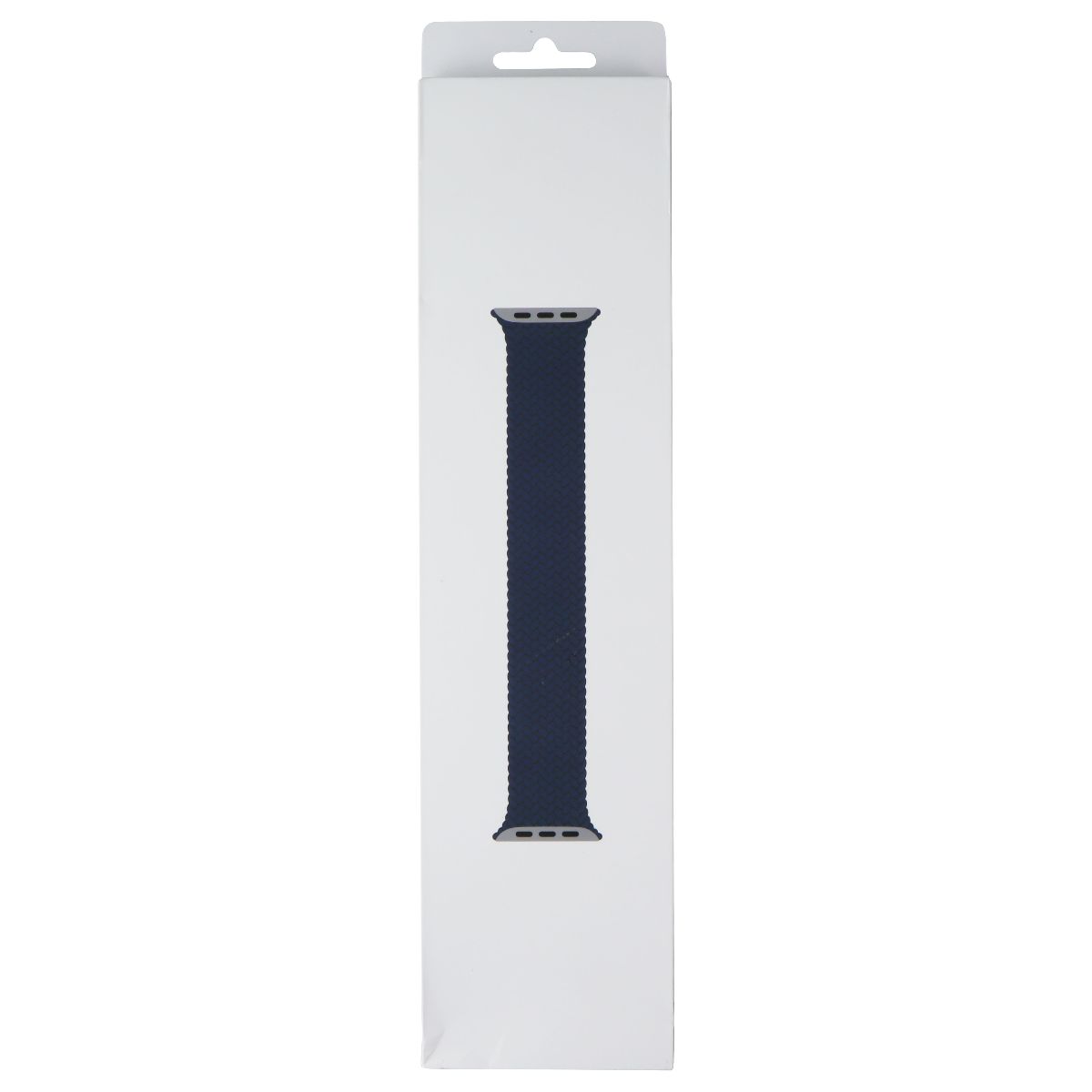 Apple 45mm Braided Solo Loop for Apple Watch 49/46/45/44mm - Abyss Blue/Size 6 Smart Watch Accessories - Watch Bands Apple - Simple Cell Bulk Wholesale Pricing - USA Seller