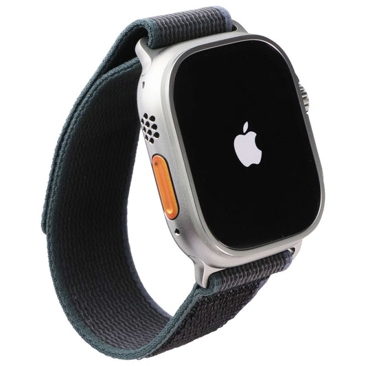 Apple Watch Ultra 2 49mm (GPS + LTE) A2986 - Titanium/Blue Black Trail Loop S/M Smart Watches Apple - Simple Cell Bulk Wholesale Pricing - USA Seller