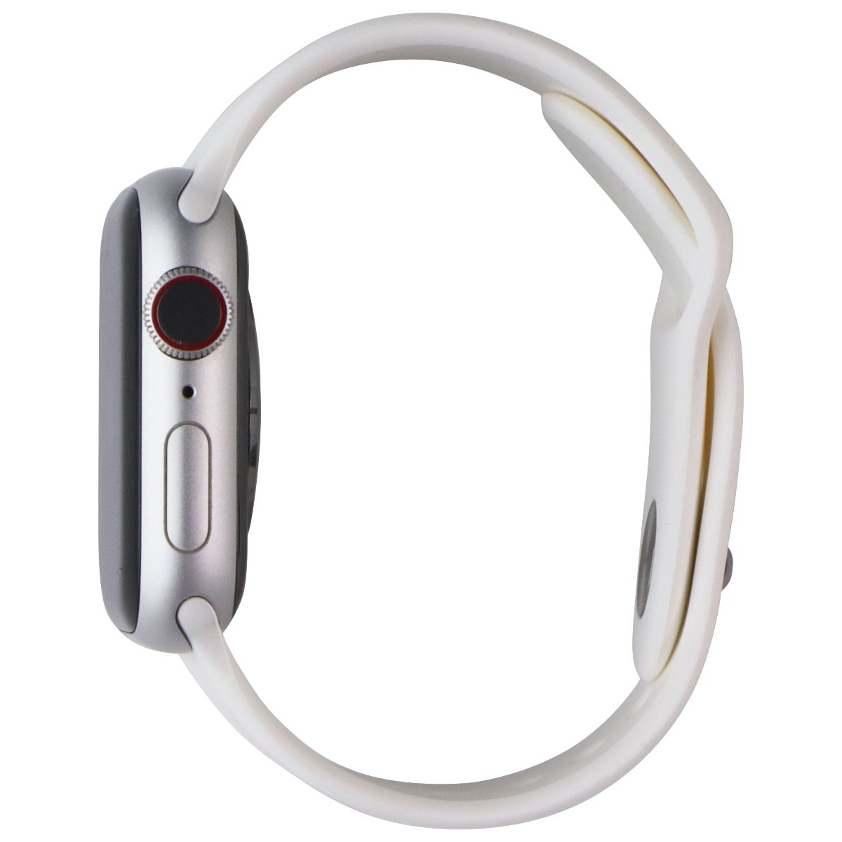 Apple Watch Series 8 (41mm) (A2772) GPS + LTE Silver AL/White Sport Band S/M Smart Watches Apple - Simple Cell Bulk Wholesale Pricing - USA Seller