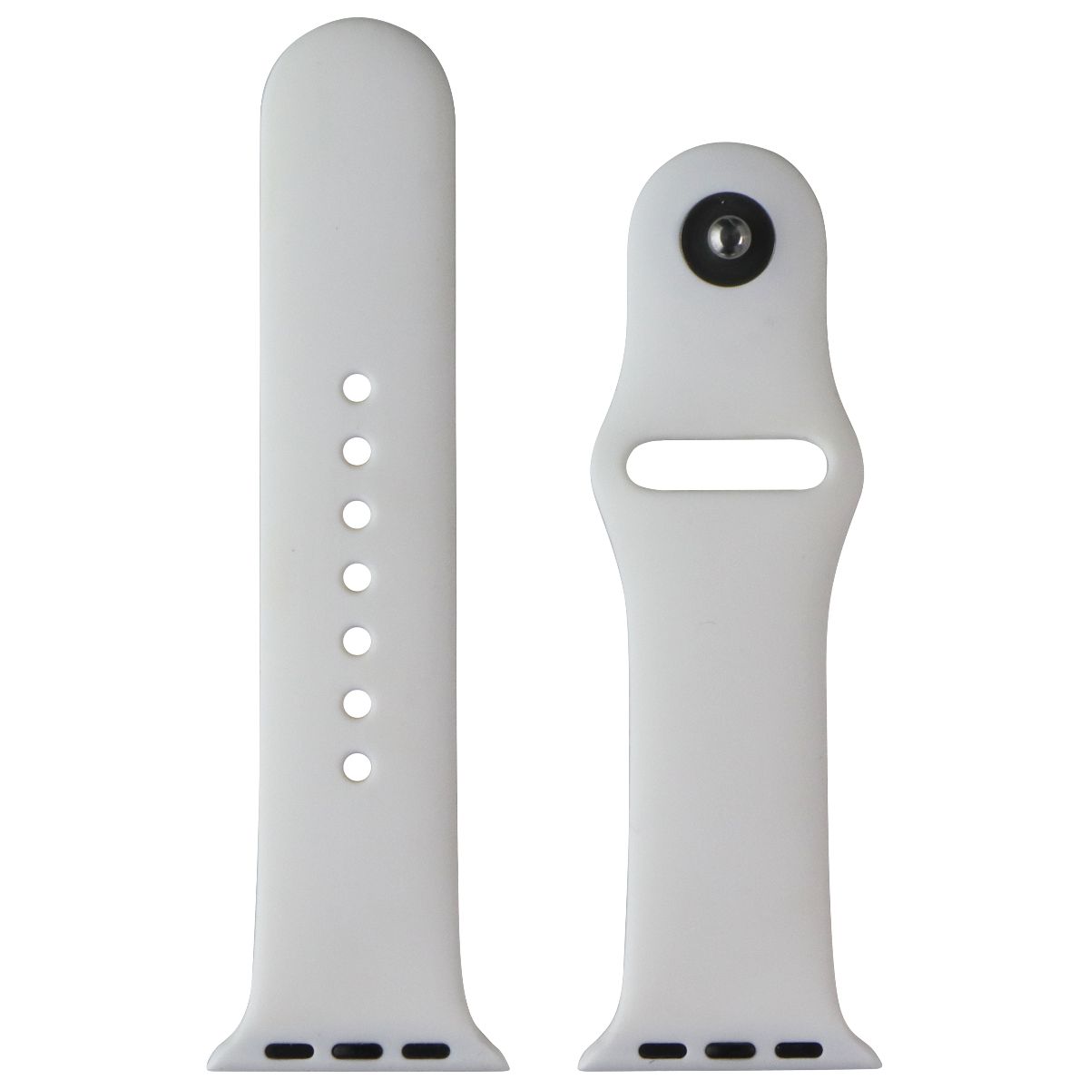 Apple Watch Series 8 (41mm) (A2772) GPS + LTE Silver AL/White Sport Band S/M Smart Watches Apple - Simple Cell Bulk Wholesale Pricing - USA Seller