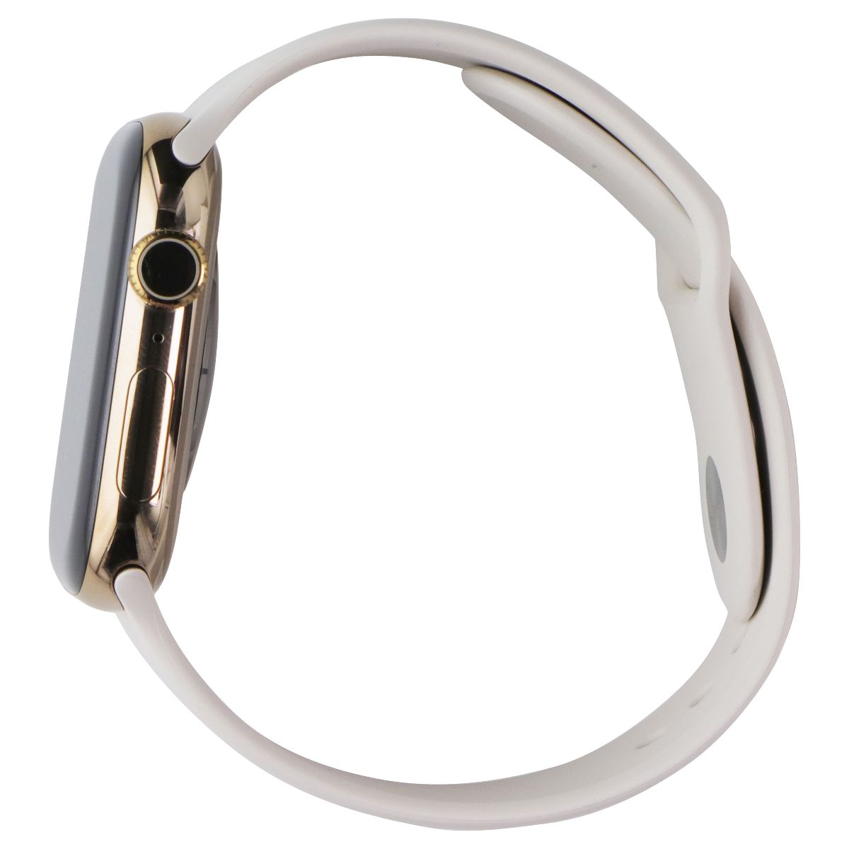 Apple Watch Series 10 (GPS + LTE, 46mm) - Gold Ti/Starlight Sp Band M/L - A3003 Smart Watches Apple - Simple Cell Bulk Wholesale Pricing - USA Seller