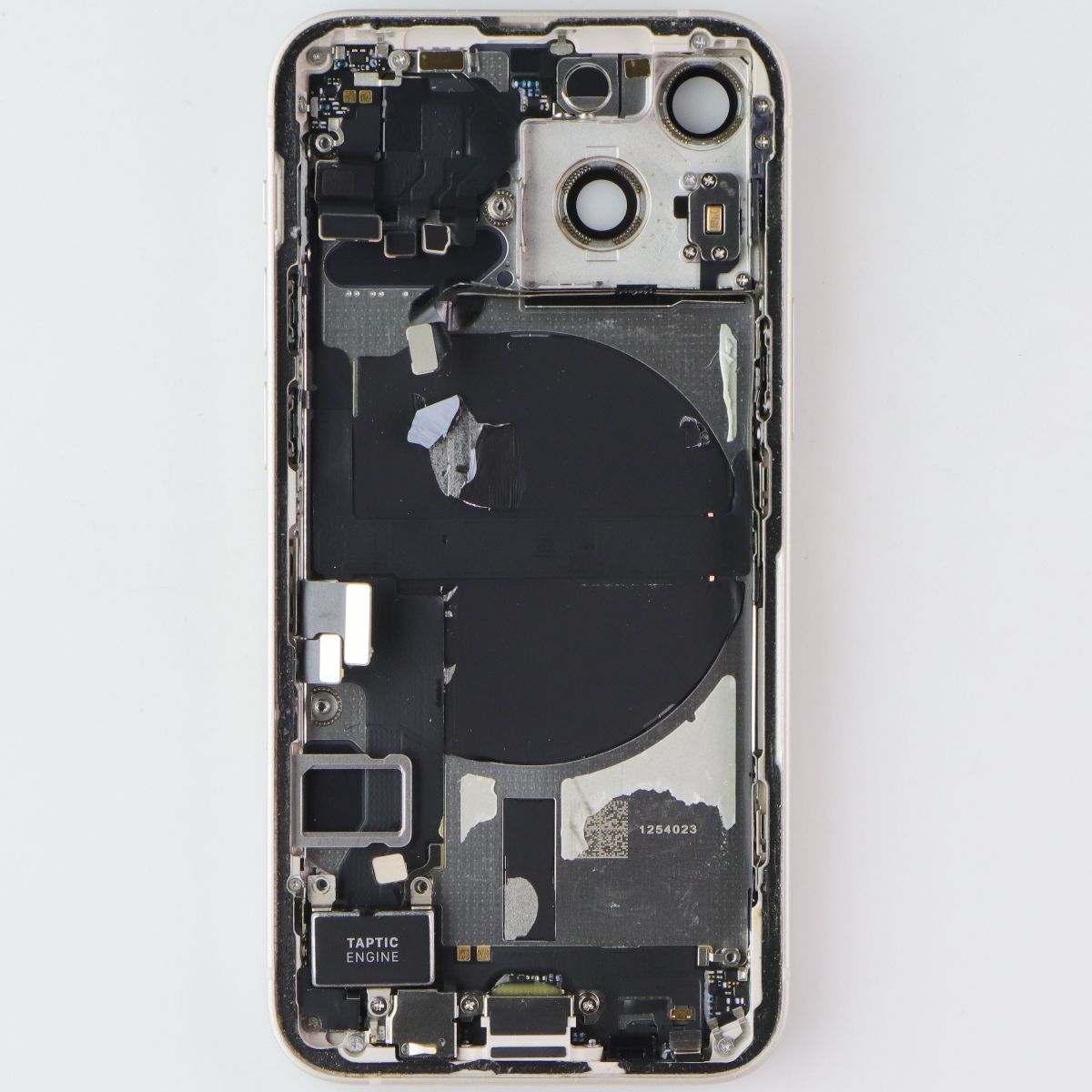 Repair Part OEM Pull Frame with Small Parts for Apple iPhone 13 Mini - Starlight Cell Phone - Replacement Parts & Tools Apple - Simple Cell Bulk Wholesale Pricing - USA Seller