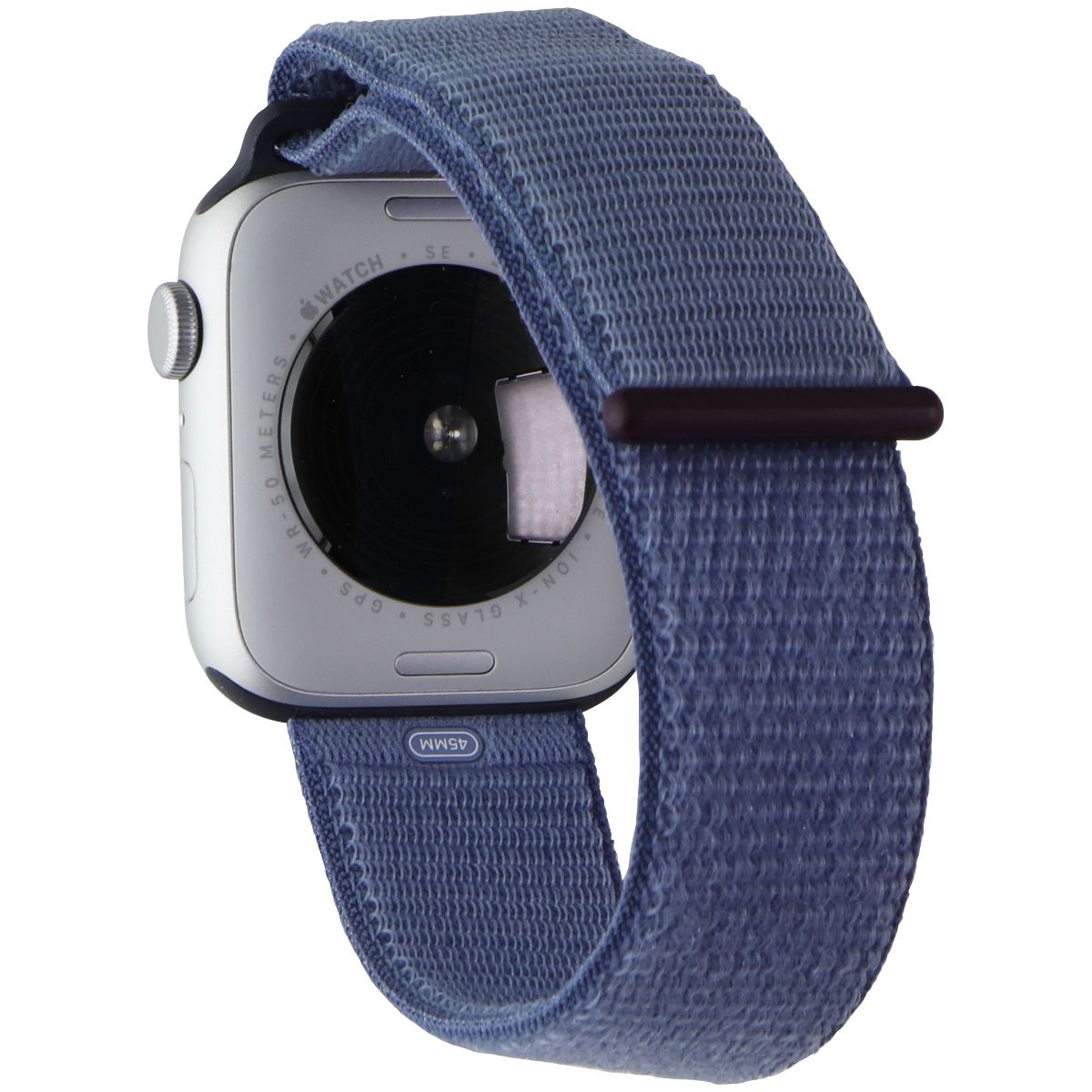 Apple Watch SE (2nd Gen) 44mm A2723 GPS Only - Silver AL / Winter Blue SL Smart Watches Apple - Simple Cell Bulk Wholesale Pricing - USA Seller